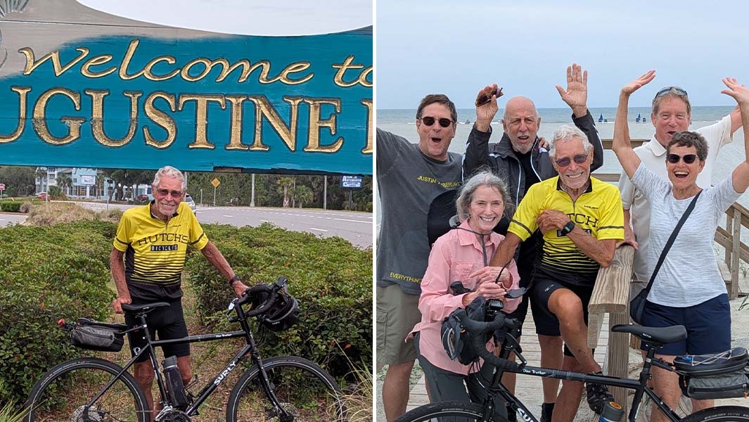 Cycling across America