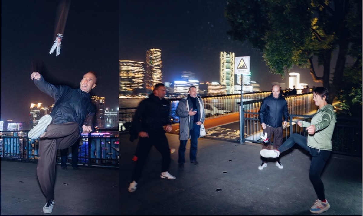 Zidane in Shanghai