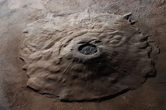 Vocano on Mars