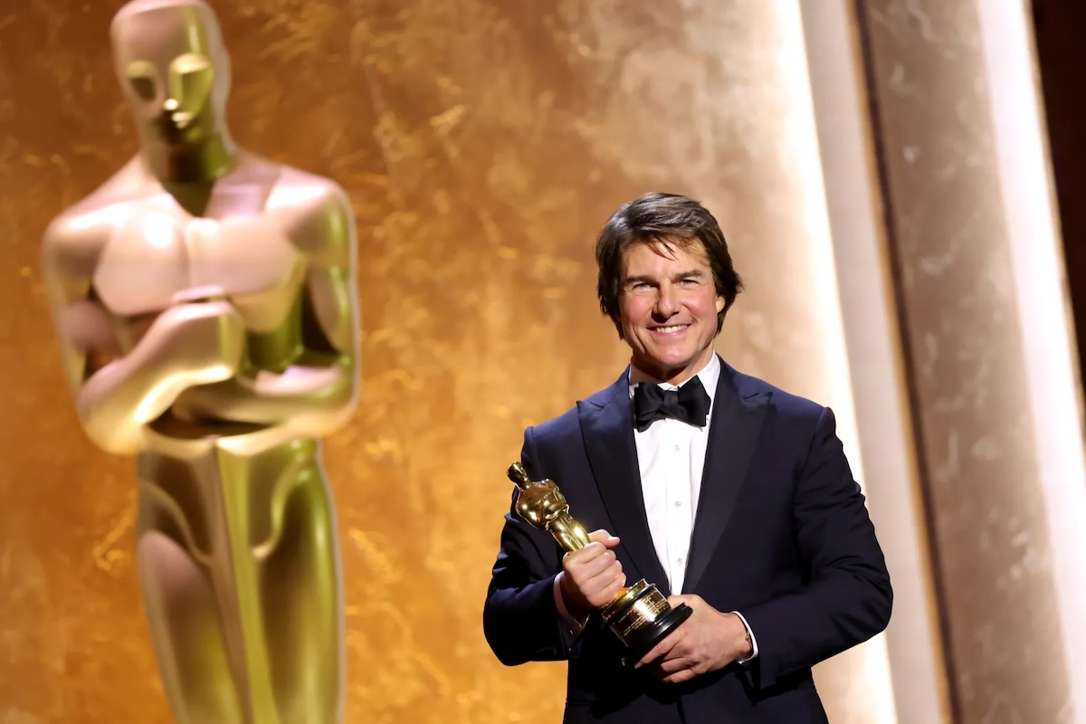 Tom Cruise at Oscar